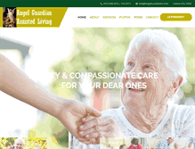 Tablet Screenshot of angelguardianinc.com